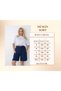 Muslin Shorts Women's High Waist Oversize Relaxed Cut Shorts with Pockets 100% Cotton Summer Shorts - 2