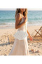 Hand Knitted Pearl Mussel Straw Bag - White Oyster Model Women's Shoulder & Hand Bag Summer Beach Bag - 2
