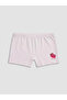 Lcw Kids Ecru Printed Girls' Boxer 3-Pack - 4