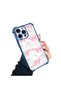 iPhone 15 Pro Compatible Transparent Back Four-Corner Reinforced Impact Protection Silicone Case - 3
