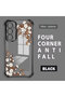 Samsung Galaxy A24 Compatible Transparent Back Four-Corner Reinforced Impact Protection Silicone Case