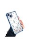 iPhone 15 Plus Compatible Transparent Back Four-Corner Reinforced Impact Protection Silicone Case - 3