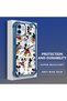 iPhone 12 Compatible Transparent Back Panel Four-Corner Reinforced Impact Protection Glossy Edge Silicone Case - 3