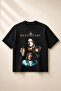 Hereditary Printed Oversize Boxy Cut Unisex 100% Cotton Tshirt (190 Gsm)