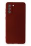 Compatible Case for Samsung Galaxy S21 Plus Yumauask Colorful Flexible Premium Rubber Silicone - Burgundy