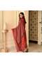 Red Viscose Kurta Pant Dupatta Set - VRN1033 | Red-Size-M-38-Inches - 4