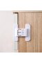 4 Pieces Baby Child Protection Lock Cabinet Corner Edge Safety Apparatus