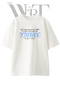 Focus Science Design Printed Unisex White Oversize T-Shirt