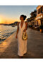 Handmade Sequined Evening Dress Clutch Bag - Golden Sparkle Collection - 2