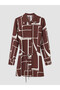 Patterned Women's Shirt Tunic - 5