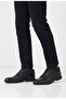 Men's Black Daily Classic Shoes Inner and Outer Genuine Leather Orthopedic Light Sole 2147 - 5