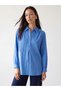 Rmz Gi̇yi̇m Farkiyla Striped Loose Fit Women's Shirt Tunic