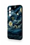 Samsung A25 Compatible Starry Night Patterned Silicone Case - 3