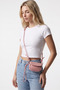 Women's Crossbody Bag with Adjustable Knot Detail Strap - 7