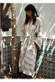 Duman 6 Layer Muslin Bohemia Kaftan / Gray