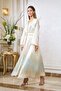 Off White, Blue Moroccan Kaftan – ELM M 665 - 2