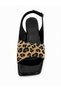 Women's Leopard Printed Stylish Design Slippers - 3