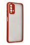 Aconcept Redmi 9t Case Montreal Silicone Cover (32159) - Red - 2