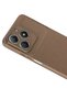 Aconcept Realme C61 Case Auto Focus Carbon Cover (61004) - Brown - 2