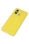 Aconcept Redmi 12C Case Nano Inside Velvet Silicone (114344) - Yellow - 4