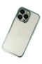 Aconcept iPhone 14 Pro Case with Lens Silicone (111928) - Green - 2