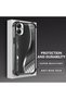 Samsung Galaxy A04E Compatible Transparent Back Four Corners Reinforced Impact Protection Silicone Case - 3