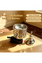 Retro geometric hollow metal plug-in aromatherapy stove household electric aromatherapy stove Ramadan special gift ornaments XLE0315 - 4