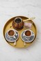 Gold Stainless Steel Multi-Purpose Catering and Presentation Tray 27cm, High Edge Round 1Pc - 2