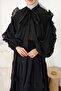 Milan Skirt Blouse Set - Black - 3