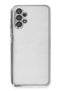 Concepta Newface Galaxy A13 4g Case with Lens Silicone (211550) - Silver - 2