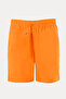 Orange Pocketed Men's Swim Shorts - 2