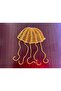 Hand Knitted Yellow Color Flexible Summer Gold Sequin Mesh Hair Beanie - 2