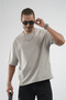 Trend Biz Men's Oversize Basic 100% Cotton Short Sleeve T-Shirt - 3