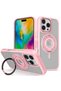 Aconcept iPhone 16 Pro Max Banza Magsafe Stand Cover (203937) - Pink