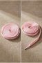 Powder Pink Color Flat Knitted Sports Shoelaces - 2