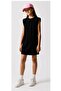 Girl's Padded Black Dress