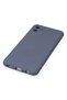 Aconcept Galaxy A04E Case Nano Inside Velvet Silicone (15748) - Gray - 5