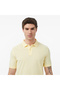 Men's Yellow Regular Fit Polo Neck T-Shirt - 4