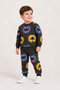 Lion Figure Printed Tracksuit Set - 3