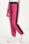 Girl's Striped Detailed Waist-Tie Elastic Cuffed Sweatpants - 3
