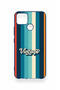 Realme C25 Compatible Vintage Patterned Silicone Case - 2