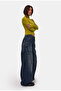 Women's Denim Color 2W6-8 Barrel Fit Super Loose Cut Special Design Denim Jeans - 6