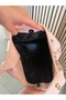 Women's Pink Large Size Shoulder Bag with Staple Detail, Soft Leather Look, Suitable for Daily University and Office Use, Hobo Bag - 4