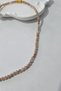 Certified 4 mm Sunstone Natural Stone Necklace (Screwed) - 2