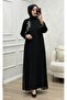 Noble Evening Dress Black - 2