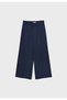Allbucks Stradi-Various Soft Textured Wide Leg Fabric Trousers with Pockets Abstr00001 - 6