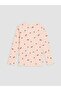 Crew Neck Girls' Pajama Set (W6) - 4