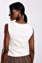 Ecru Fisto Embroidered Vest 6321 - 6