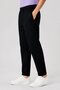 Men Tapered Fit Herringbone Chino Pants, Midnight Navy - 5