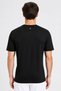Men Slim Fit Short Sleeve Training T-Shirt, Black - 3